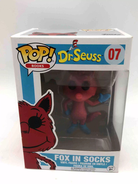 Funko POP! Books Dr. Seuss Fox in Socks #7 Vinyl Figure - (63101)
