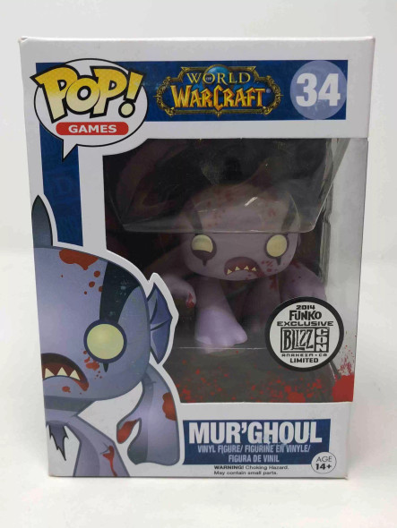 Funko POP! Games World of Warcraft Mur'Ghoul #34 Vinyl Figure - (63792)