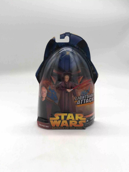 Star Wars Revenge of the Sith Palpatine (Lightsaber Attack) #35 Action Figure - (63868)