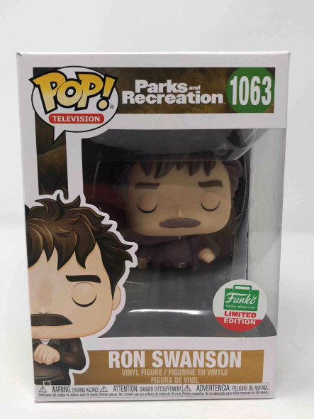 Funko POP! Television Parks and Recreation Ron Swanson #1063 Vinyl Figure - (61564)