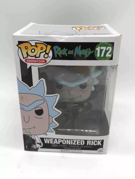 Funko POP! Animation Rick and Morty Weaponized Rick #172 Vinyl Figure - (64634)