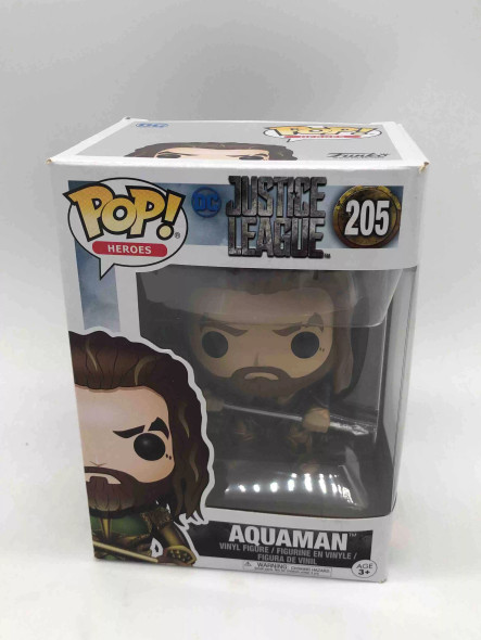 Funko POP! Heroes (DC Comics) Justice League (Movie) Aquaman #205 Vinyl Figure - (64601)