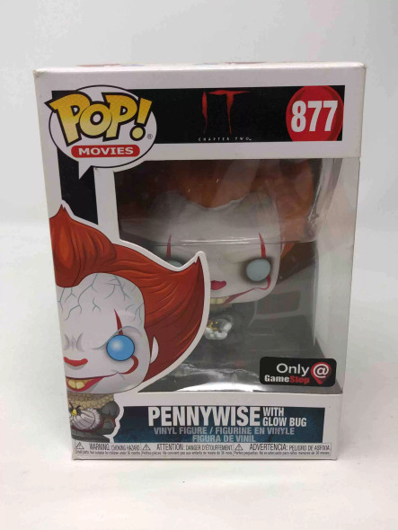 Funko POP! Movies IT: Chapter Two Pennywise with Glow Bug #877 Vinyl Figure - (65642)