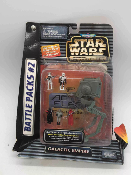 Star Wars Action Fleet Battle Packs: #02 Galactic Empire Micro Action Figure Set - (55197)