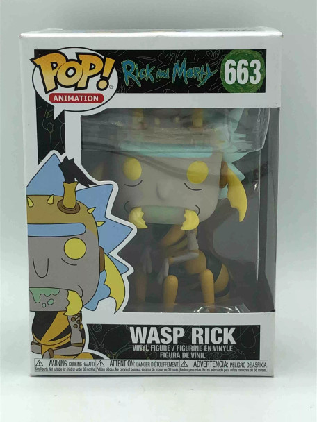 Funko POP! Animation Rick and Morty Wasp Rick #663 Vinyl Figure - (66306)