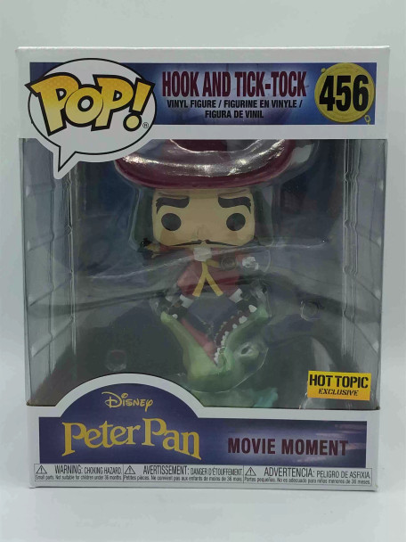 Funko POP! Disney Peter Pan Captain Hook with Tick-Tock #456 Vinyl Figure - (67456)