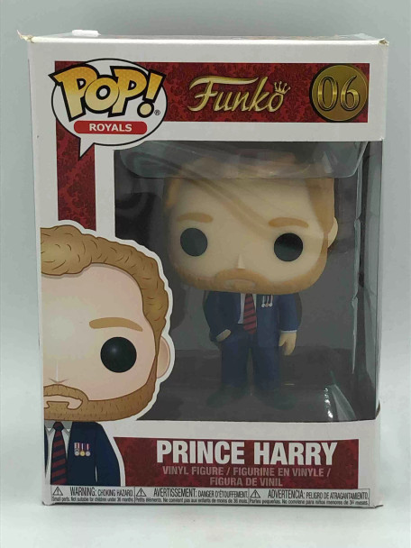 Funko POP! Icons The Royal Family Prince Harry #6 Vinyl Figure - (67887)