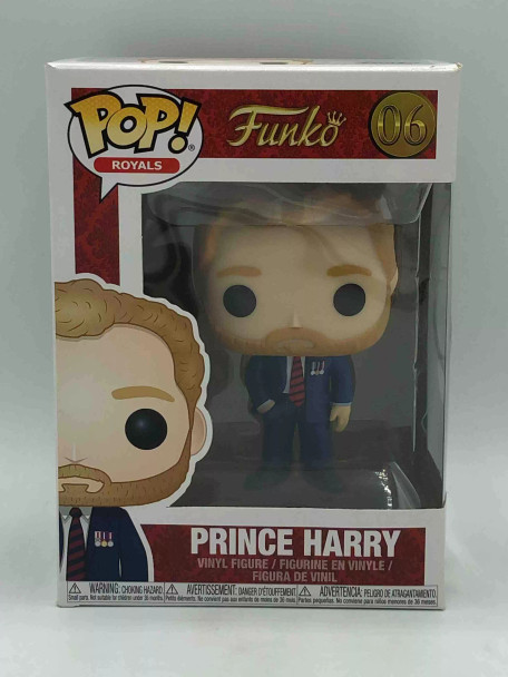 Funko POP! Icons The Royal Family Prince Harry #6 Vinyl Figure - (67891)