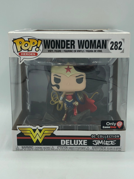 Funko POP! Heroes (DC Comics) DC Jim Lee Deluxe Wonder Woman #282 Vinyl Figure - (46182)
