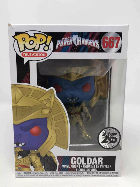 Funko POP! Television Power Rangers Goldar #667 Vinyl Figure - (66911)