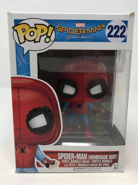 Funko POP! Marvel Spider-Man: Homecoming Spider-Man - (Homemade Suit) #222 - (66877)