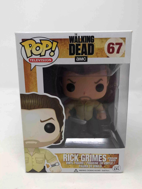 Funko POP! Television The Walking Dead Rick Grimes (w/Knife) (Bloody) #67 - (65337)