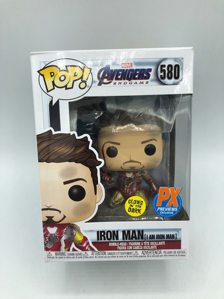 Funko POP! Marvel Avengers: Endgame Iron Man (I Am Iron Man) (Metallic) #580 - (26443)