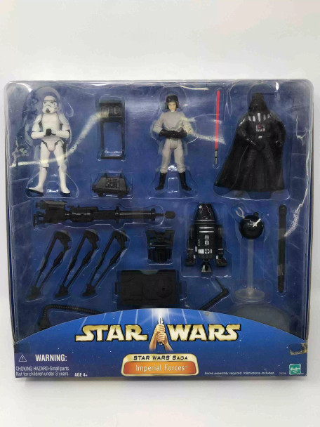 Star Wars Saga Battle Pack Imperial Forces 4-Pack Action Figure Set - (69696)