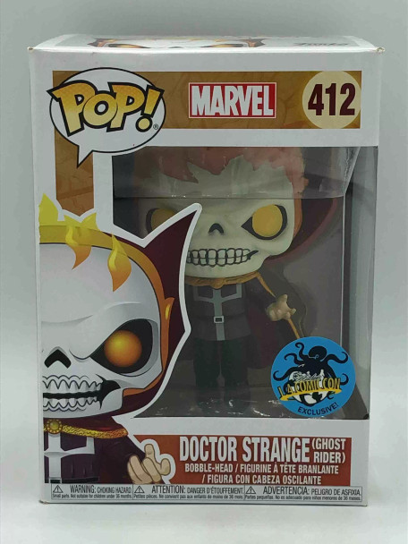 Funko POP! Marvel Doctor Strange as Ghost Rider #412 Vinyl Figure - (68966)