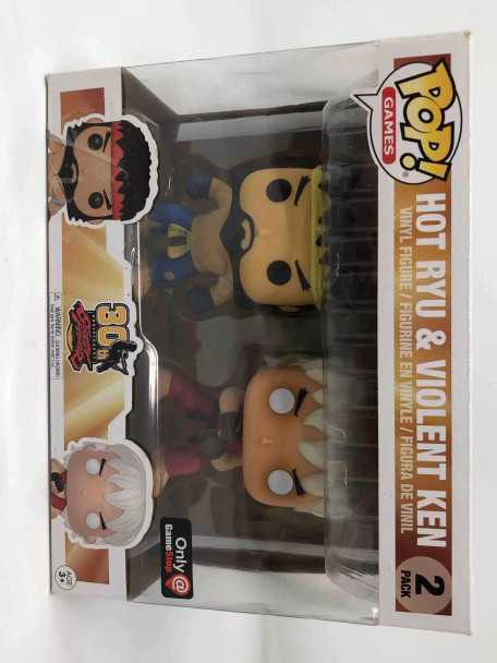 Funko POP! Games Street Fighter Hot Ryu & Violent Ken Vinyl Figure - (69914)