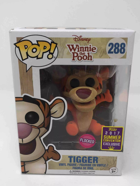 Funko POP! Disney Winnie the Pooh Tigger Bouncing (Flocked) #288 Vinyl Figure - (71014)