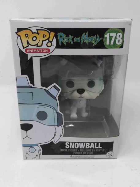 Funko POP! Animation Rick and Morty Snowball #178 Vinyl Figure - (70960)