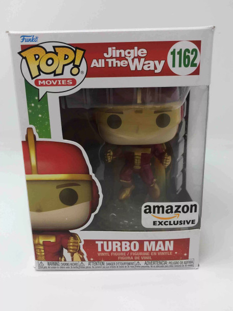 Funko POP! Movies Jingle All The Way Turbo Man flying #1162 Vinyl Figure - (68777)