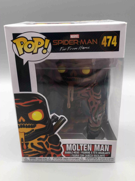 Funko POP! Marvel Spider-Man: Far From Home Molten Man #474 Vinyl Figure - (72088)