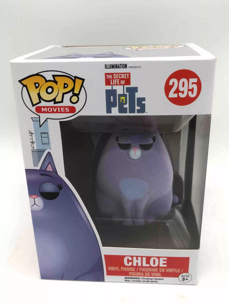 Funko POP! Movies Secret Life of Pets Chloe (Flocked) #295 Amazon Exclusive - (63248)