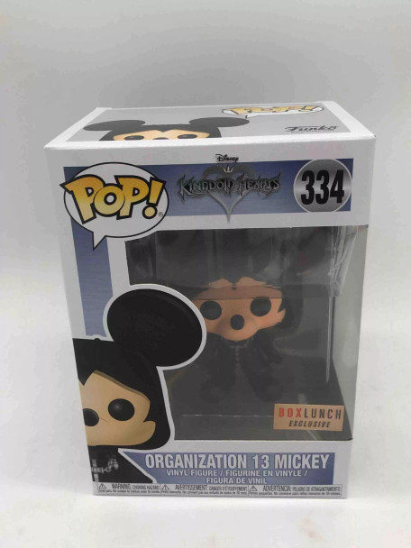 Funko POP! Games Disney Kingdom Hearts Mickey Mouse (Organization XIII) #334 - (63243)