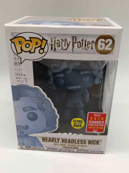 Funko POP! Harry Potter Nearly Headless Nick (Glow in the Dark) Vinyl Figure - (63602)