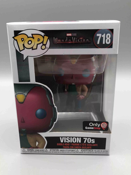 Funko POP! Marvel WandaVision 70's Vision #718 Vinyl Figure - (73692)