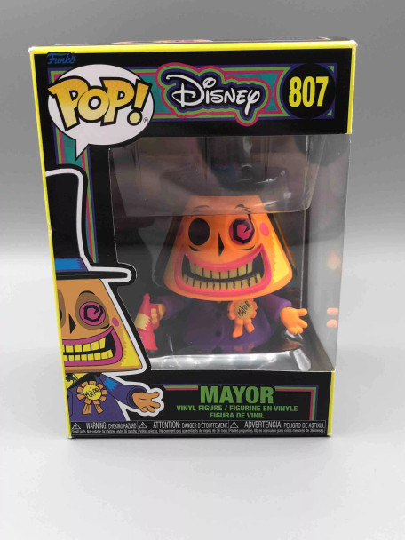 Funko POP! Disney The Nightmare Before Christmas Mayor (Blacklight) #807 - (76759)