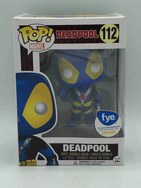 Funko POP! Marvel Deadpool Thumbs Up (Blue) #112 Vinyl Figure - (68200)