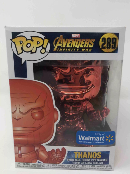 Funko POP! Marvel Avengers: Infinity War Thanos (Red & Chrome) #289 Vinyl Figure - (72171)