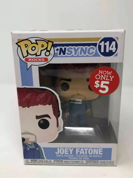 Funko POP! Rocks NSYNC Joey Fatone #114 Vinyl Figure - (65980)