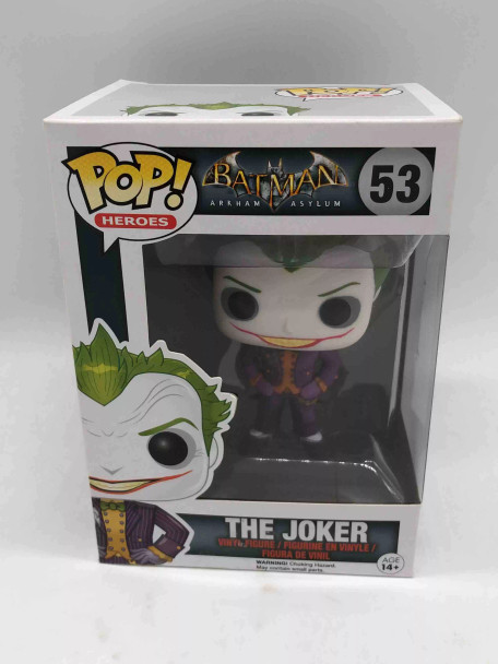 Funko POP! Heroes (DC Comics) Batman: Arkham Asylum The Joker #53 Vinyl Figure - (63637)