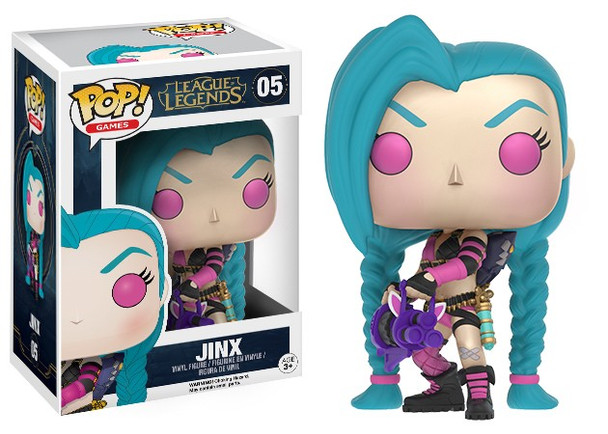 Funko POP! Games League of Legends Jinx #5 Vinyl Figure