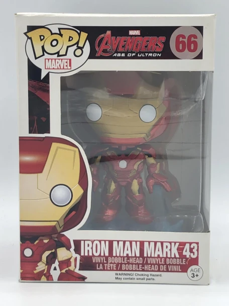 Funko POP! Marvel Avengers: Age of Ultron Iron Man Mark 43 #66 Vinyl Figure - (43177)