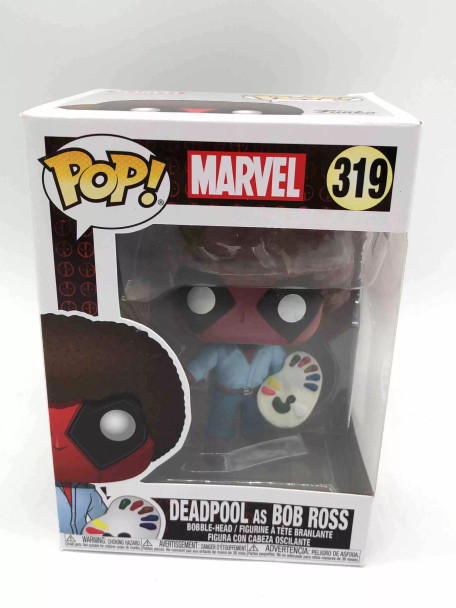 Funko POP! Marvel Deadpool as Bob Ross #319 Vinyl Figure - (66149)