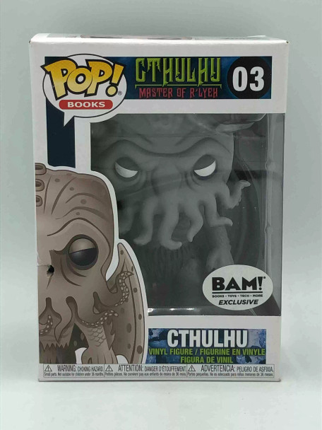 Funko POP! Books HP Lovecraft Cthulhu (Black & White) #3 Vinyl Figure - (68039)