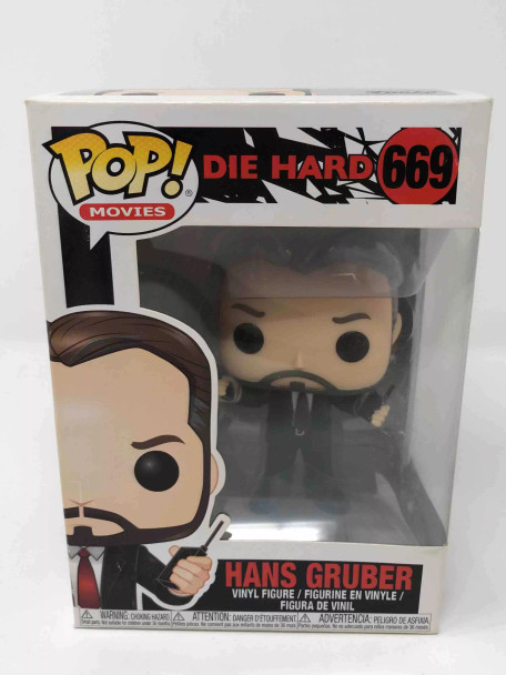 Funko POP! Movies Die Hard Hans Gruber with Gun #669 Vinyl Figure - (71589)