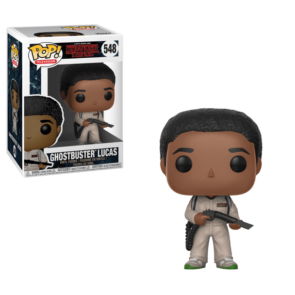 Funko POP! Television Stranger Things Ghostbuster Lucas #548 Vinyl Figure