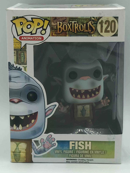 Funko POP! Movies Boxtrolls Fish #120 Vinyl Figure - (79357)