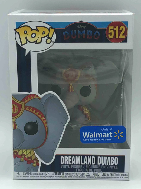 Funko POP! Disney Dreamland Dumbo (Red) #512 Walmart Exclusive Vinyl Figure - (79485)