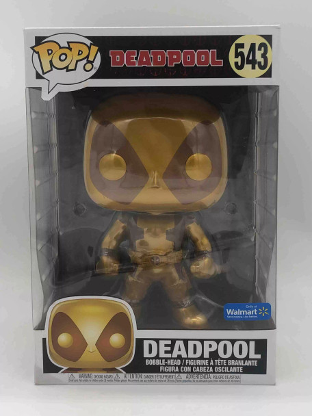 Funko POP! Marvel Deadpool (Gold) (Supersized) #543 Supersized Vinyl Figure - (79442)