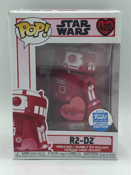 Funko POP! Star Wars Valentine's Day R2-D2 (Pink) #420 Vinyl Figure - (80005)