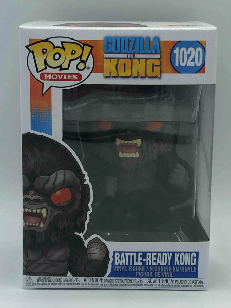 Funko POP! Movies Godzilla vs. Kong Battle-Ready Kong #1020 Vinyl Figure - (79651)