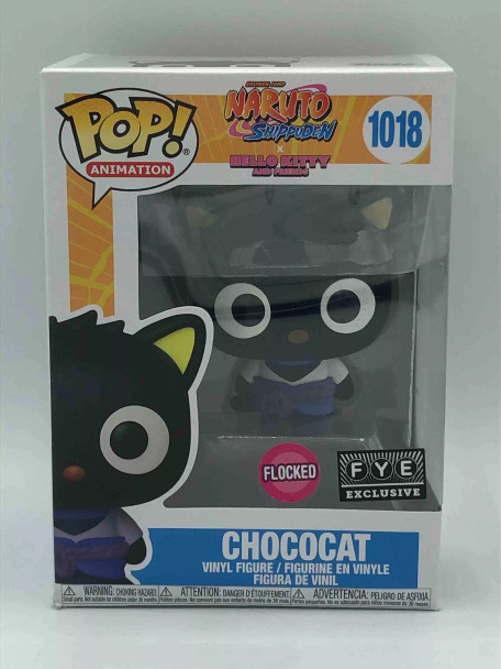 Funko POP! Animation Sanrio Chococat (Flocked) #1018 FYE Exclusive Vinyl Figure - (80238)