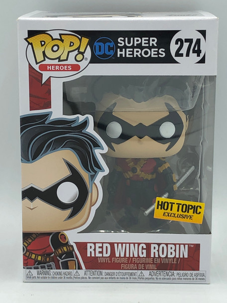 Funko POP! Heroes (DC Comics) DC Super Heroes Red Wing Robin #274 Vinyl Figure - (46409)