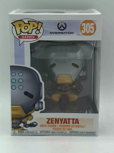 Funko POP! Games Overwatch Zenyatta #305 Vinyl Figure - (80688)