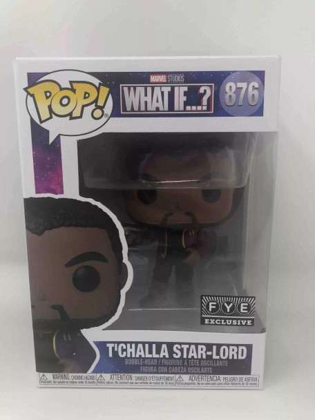 Funko POP! Marvel What If...? T'Challa Star-Lord #876 Vinyl Figure - (86492)
