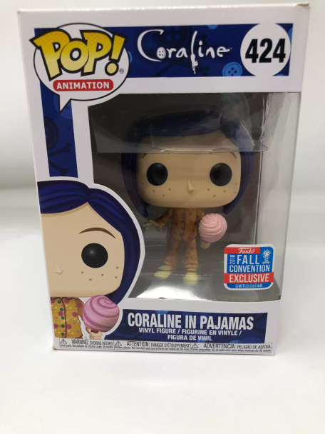 Funko POP! Movies Coraline in Pajamas #424 Hot Topic Exclusive Vinyl Figure - (91111)
