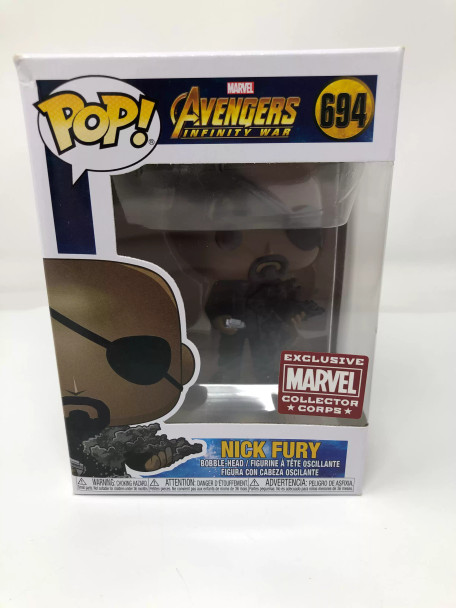 Funko POP! Marvel Avengers: Infinity War Nick Fury #694 Vinyl Figure - (96127)